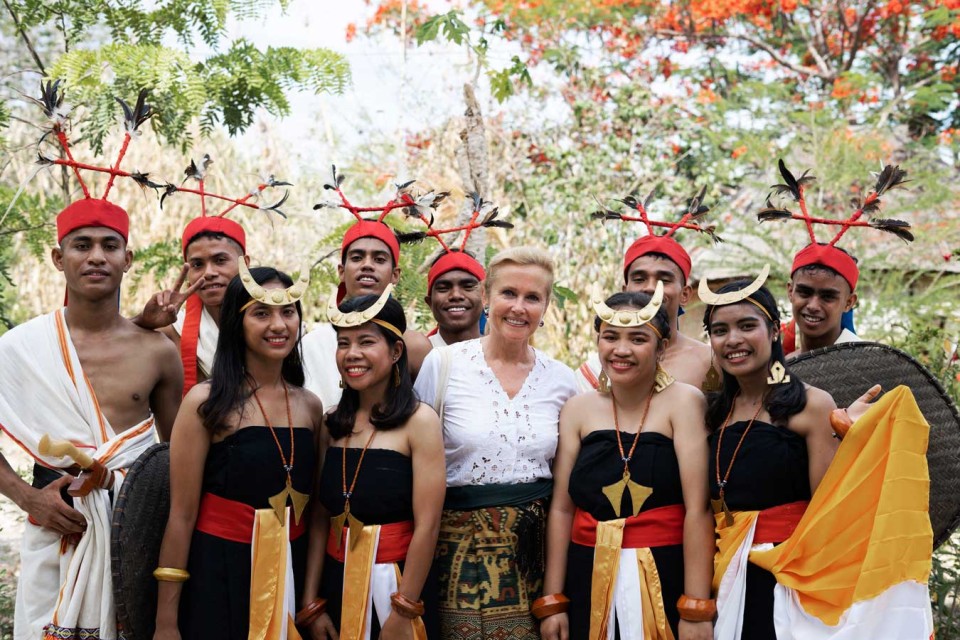 Inge De Lathauwers, Sumba Hospitality Foundation, Indonesien